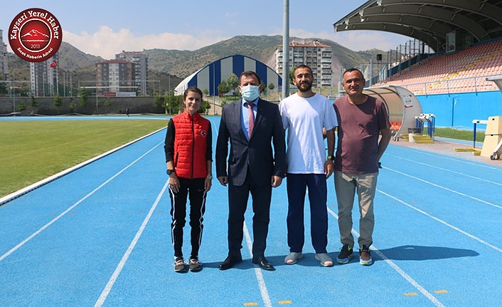 Kabakcı, Milli Atletleri Ziyaret Etti