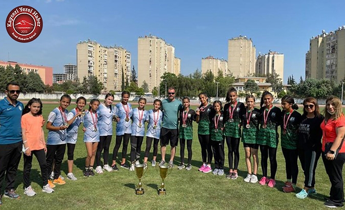 Kayserili Küçük Atletler Antalya’da 4 Madalya Aldı