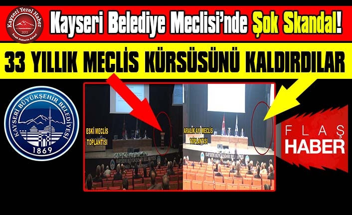 Kayseri Belediye Meclisi’nde Şok Skandal!
