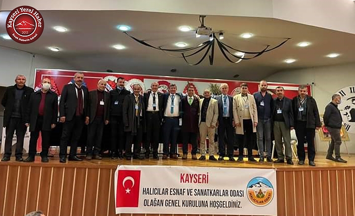 Halıcılar Odası Başkanı Ercan Efilti Güven Tazeledi