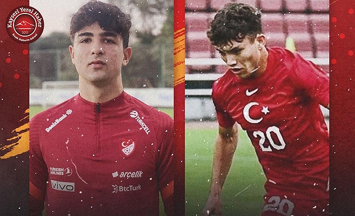 Kayserispor U17 Takımından 2 Futbolcuya Milli Davet
