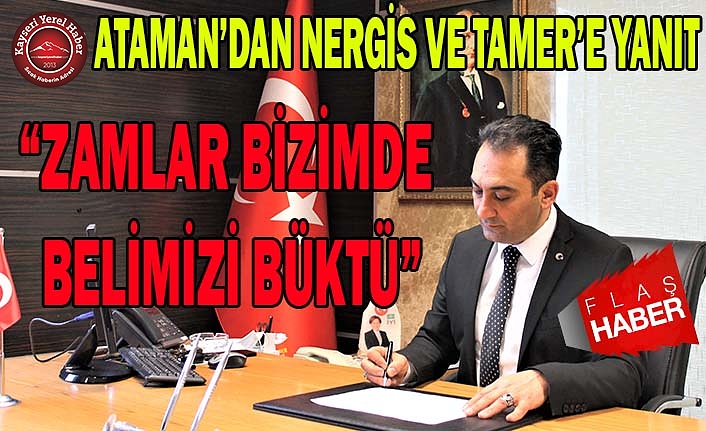 Ataman’dan AKP’li Vekillere Yanıt