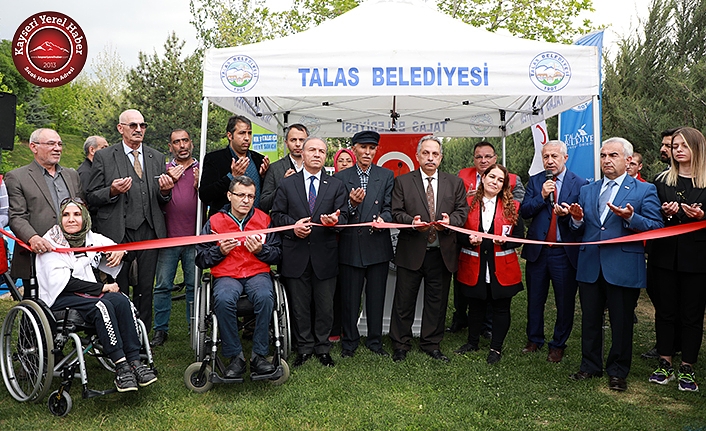 Talas'ta Engelsiz Oyun Parkı Açıldı