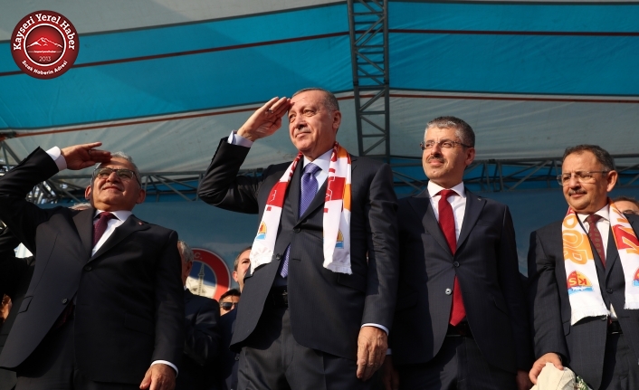 Cumhurbaşkanı Erdoğan: “Kayseri Gereken Cevabı Verecektir”