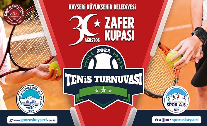 Spor AŞ'den, 30 Ağustos Tenis Turnuvası