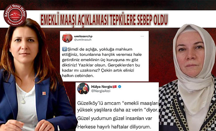 AKP’li Vekil Atçı’ya ilk Tepki CHP İl Başkanı Özer’den Geldi.