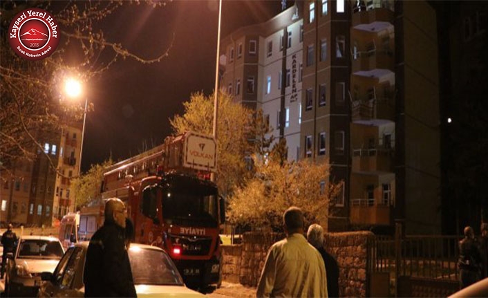 Kayseri'de İntihar, Polis Zor Müdahele Etti
