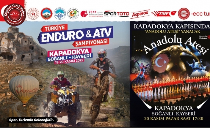 Kayseri’de, Enduro Ve ATV Şampiyonası Heyecanı