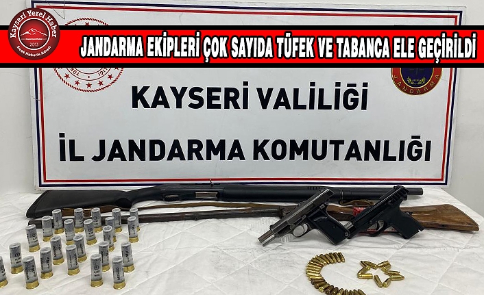 Kayseri Jandarma Ekiplerinden Operasyon
